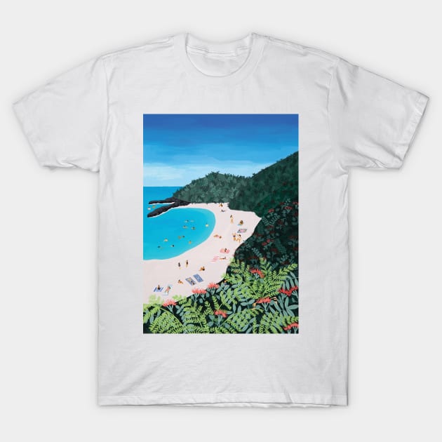 Coromandel coast T-Shirt by HeloBirdie